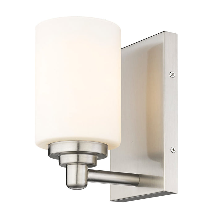 Z-Lite 485-1S-BN One Light Wall Sconce, Brushed Nickel