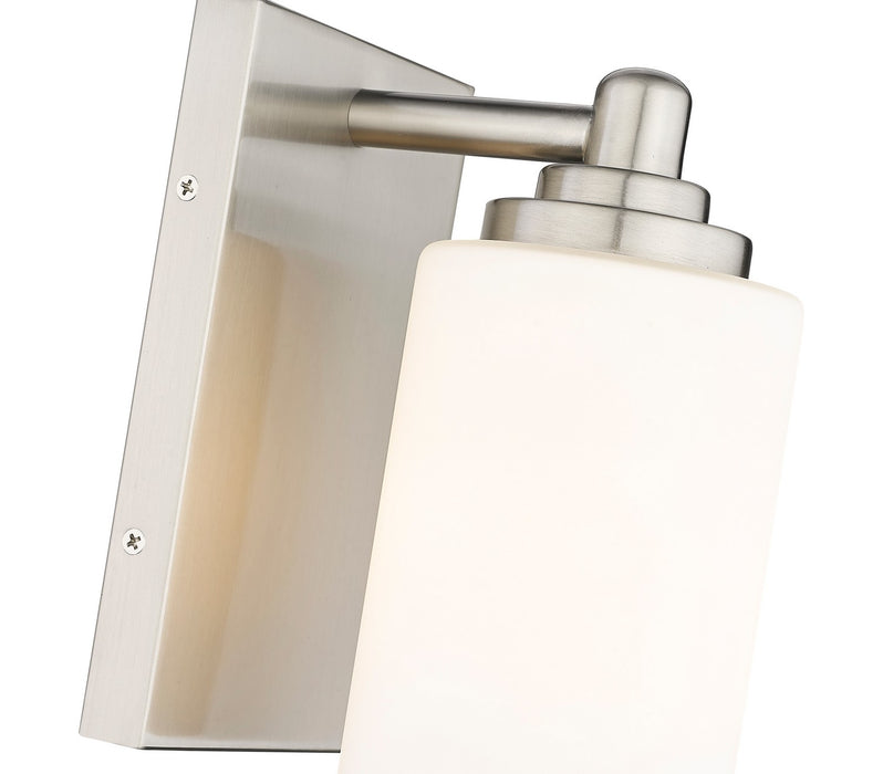 Z-Lite 485-1S-BN One Light Wall Sconce, Brushed Nickel