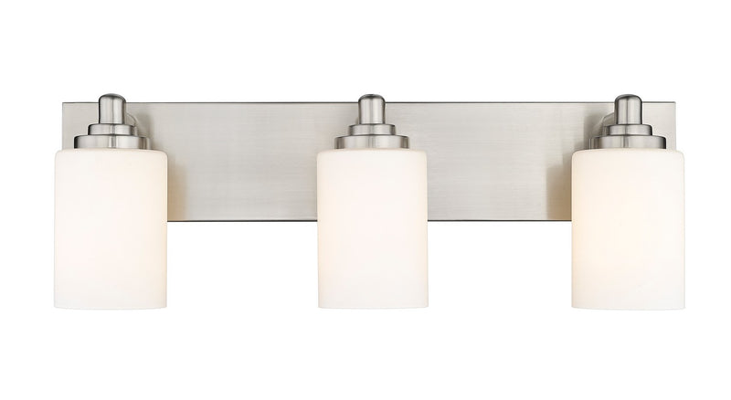 Z-Lite 485-3V-BN Three Light Vanity, Brushed Nickel
