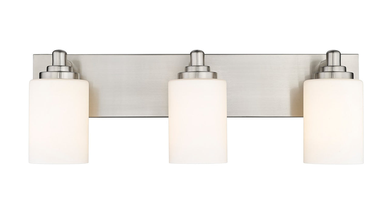 Z-Lite 485-3V-BN Three Light Vanity, Brushed Nickel