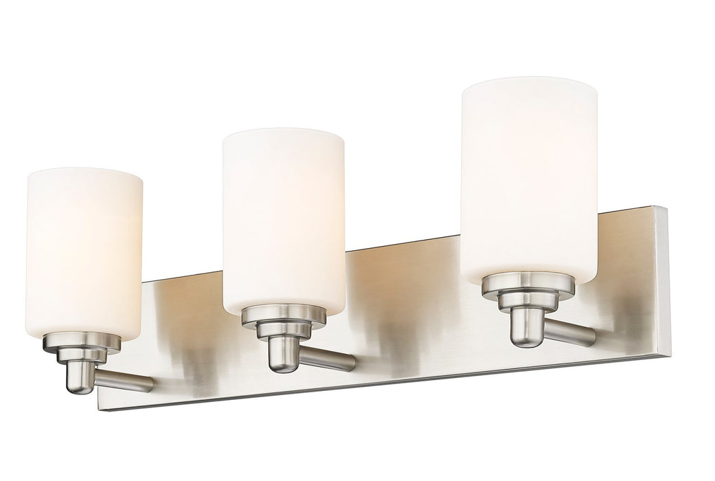 Z-Lite 485-3V-BN Three Light Vanity, Brushed Nickel