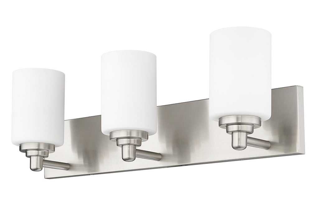 Z-Lite 485-3V-BN Three Light Vanity, Brushed Nickel