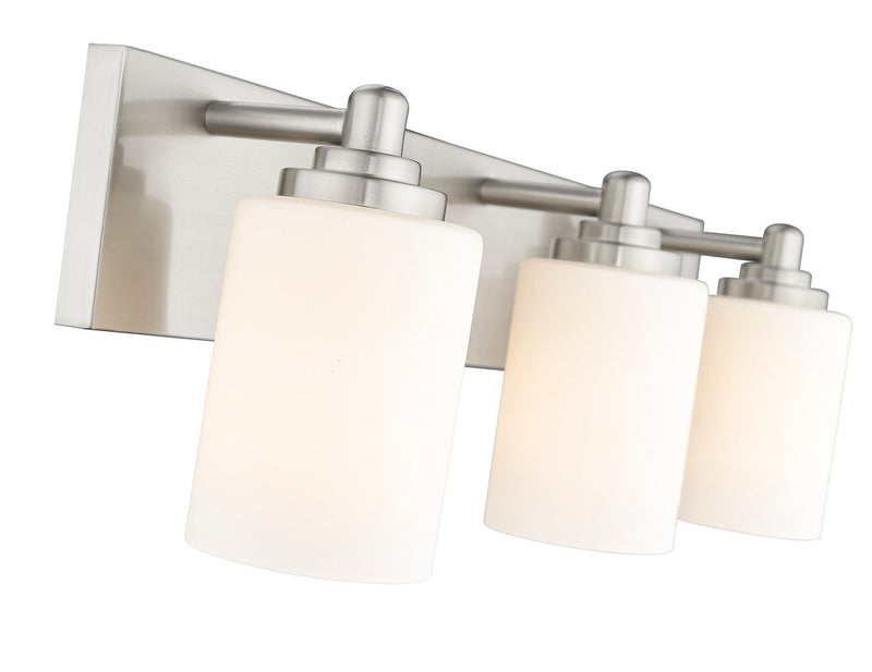 Z-Lite 485-3V-BN Three Light Vanity, Brushed Nickel