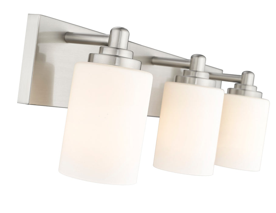 Z-Lite 485-3V-BN Three Light Vanity, Brushed Nickel