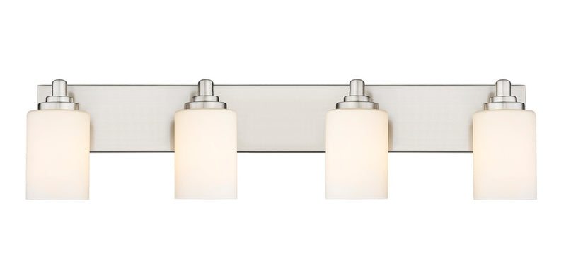 Z-Lite 485-4V-BN Four Light Vanity, Brushed Nickel