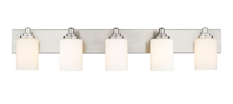 Z-Lite 485-5V-BN Five Light Vanity, Brushed Nickel