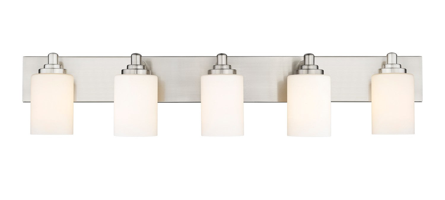 Z-Lite 485-5V-BN Five Light Vanity, Brushed Nickel