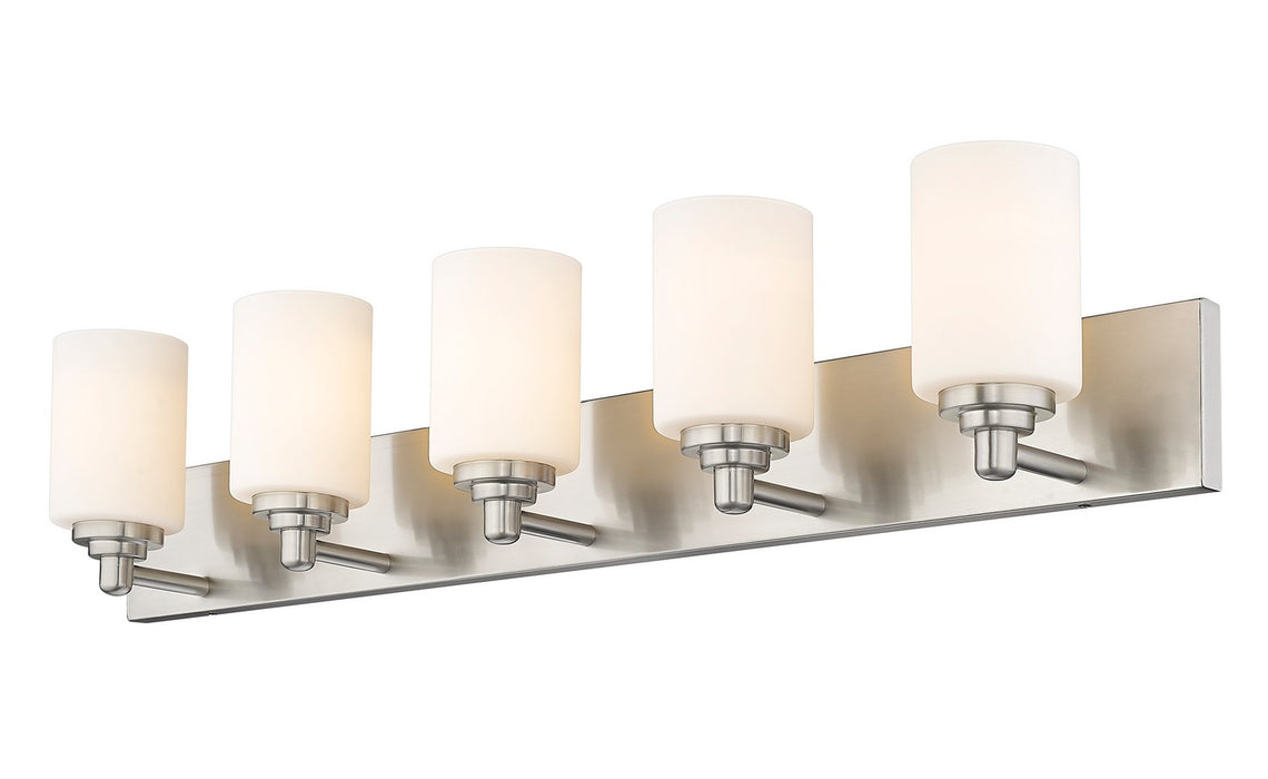Z-Lite 485-5V-BN Five Light Vanity, Brushed Nickel