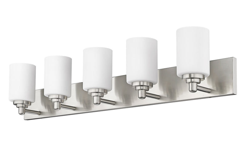 Z-Lite 485-5V-BN Five Light Vanity, Brushed Nickel
