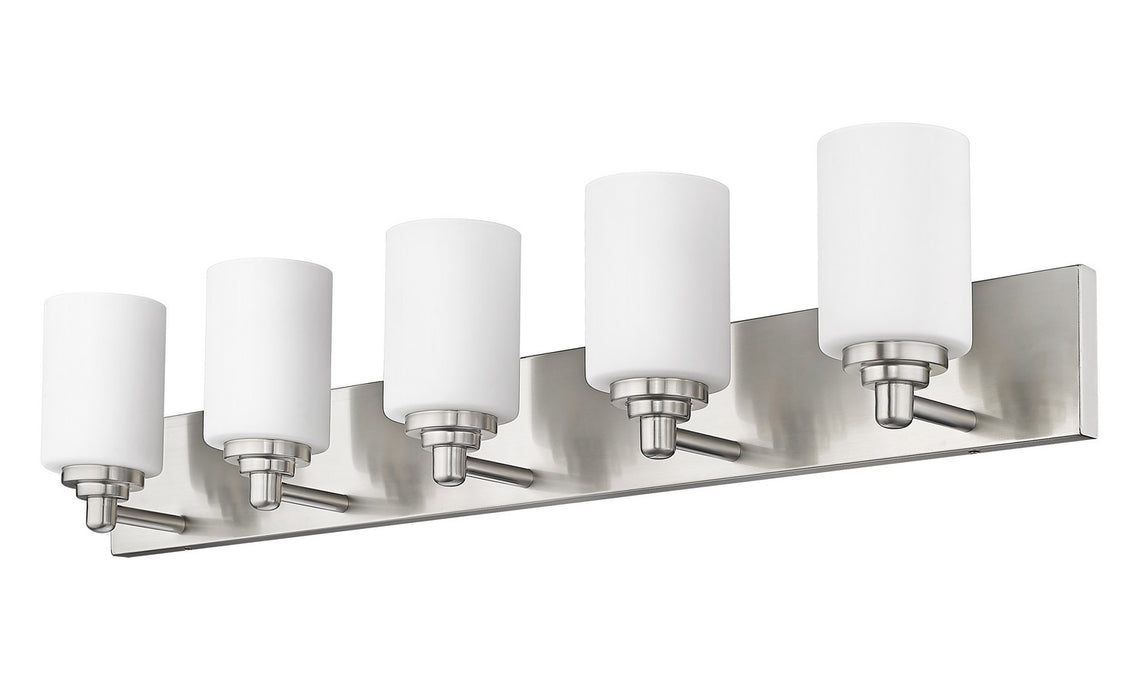 Z-Lite 485-5V-BN Five Light Vanity, Brushed Nickel
