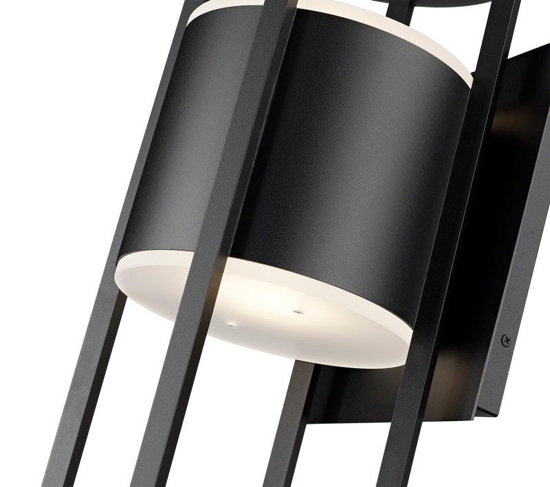 Z-Lite 517B-BK-LED LED Outdoor Wall Mount, Black