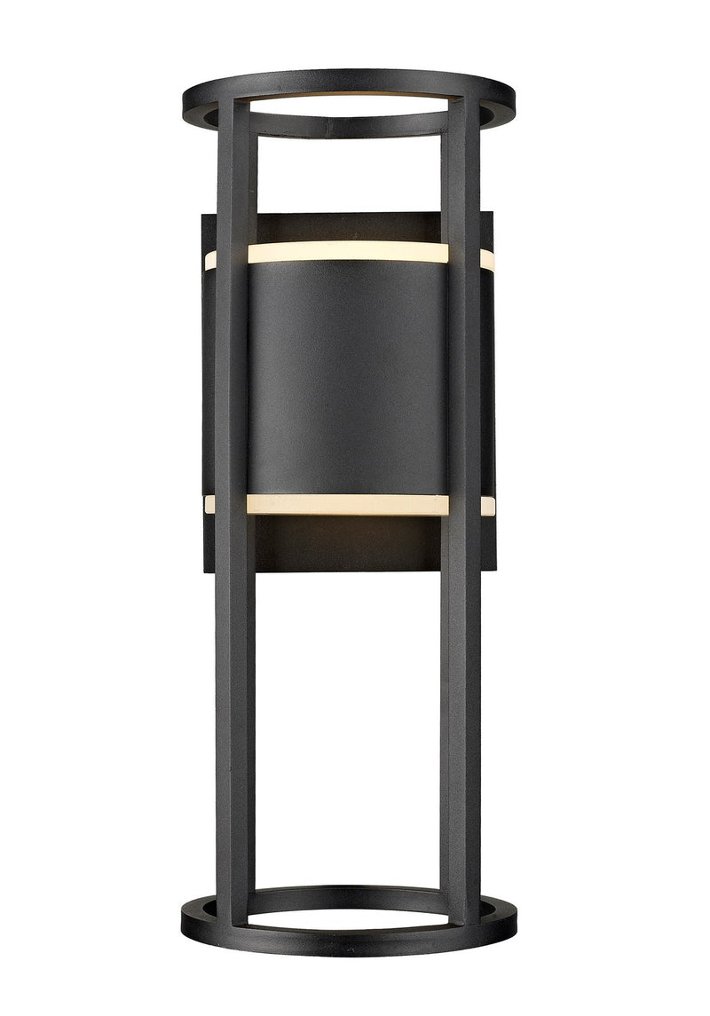 Z-Lite 517M-BK-LED LED Outdoor Wall Mount, Black