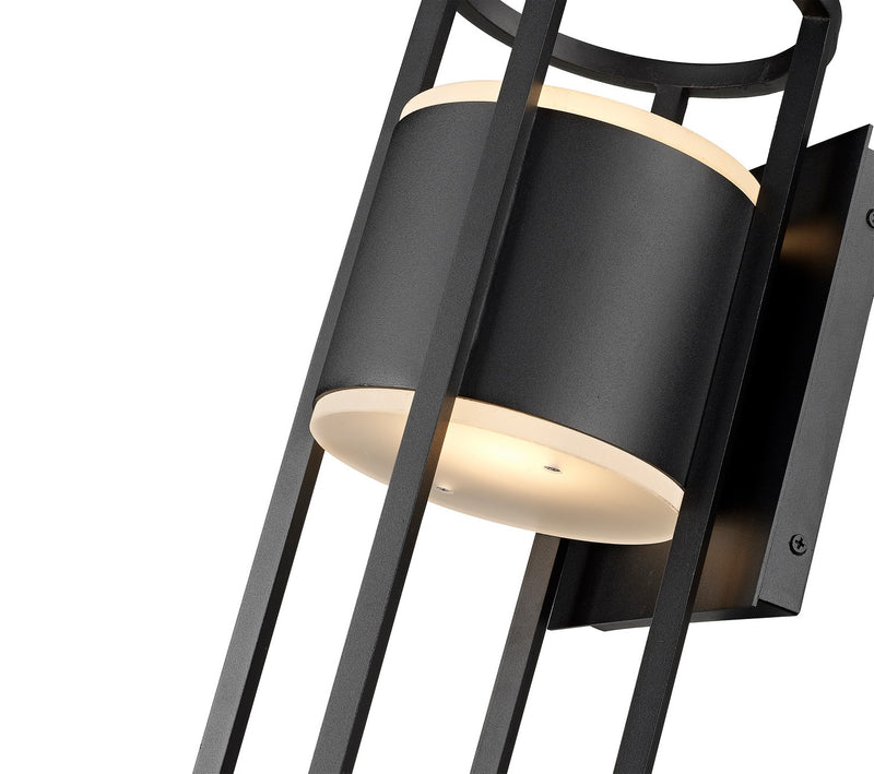 Z-Lite 517M-BK-LED LED Outdoor Wall Mount, Black