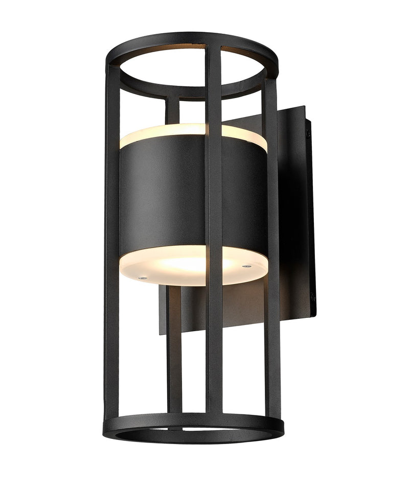 Z-Lite 517S-BK-LED LED Outdoor Wall Mount, Black