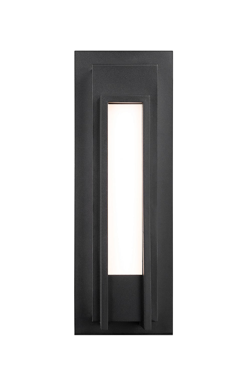 Z-Lite 520M-BK-LED LED Outdoor Wall Mount, Black