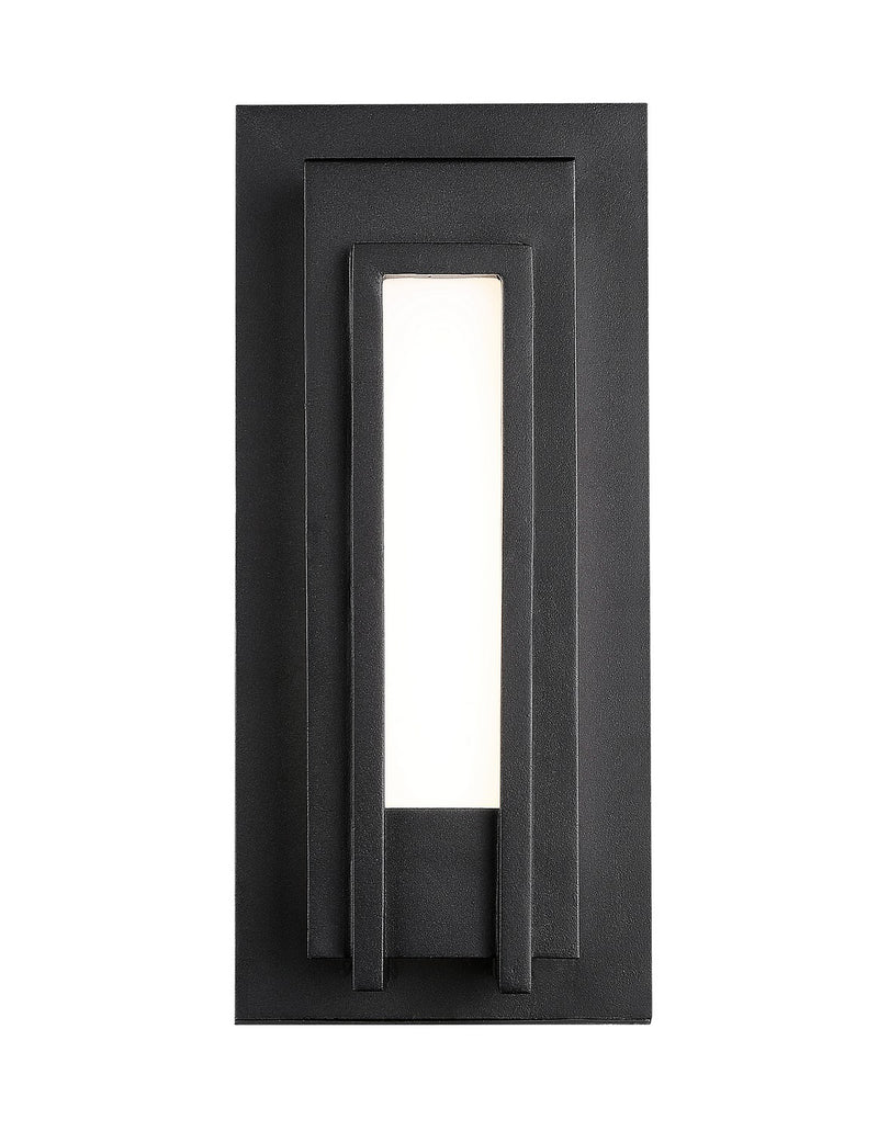 Z-Lite 520S-BK-LED LED Outdoor Wall Mount, Black