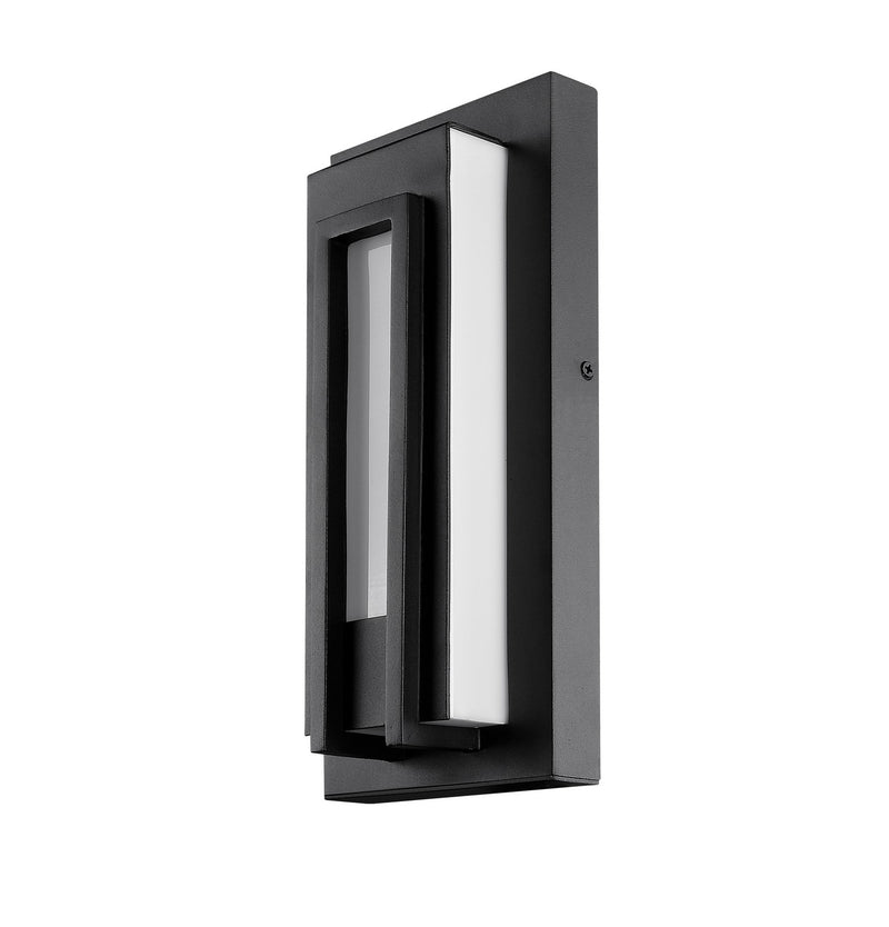 Z-Lite 520S-BK-LED LED Outdoor Wall Mount, Black