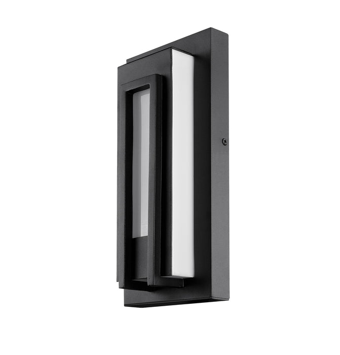 Z-Lite 520S-BK-LED LED Outdoor Wall Mount, Black