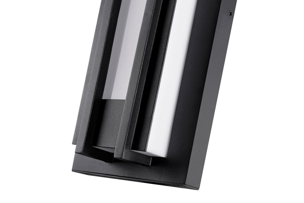 Z-Lite 520S-BK-LED LED Outdoor Wall Mount, Black