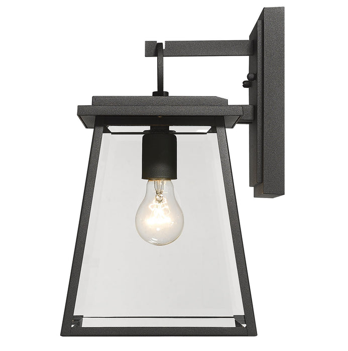 Z-Lite 521S-BK One Light Outdoor Wall Light, Black