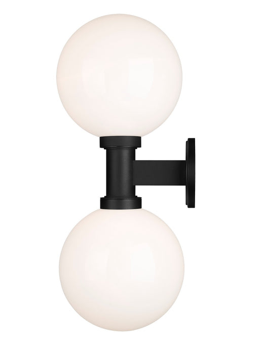Z-Lite 597B2-BK Two Light Outdoor Wall Sconce, Black