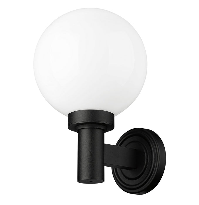 Z-Lite 597M-BK One Light Outdoor Wall Light, Black
