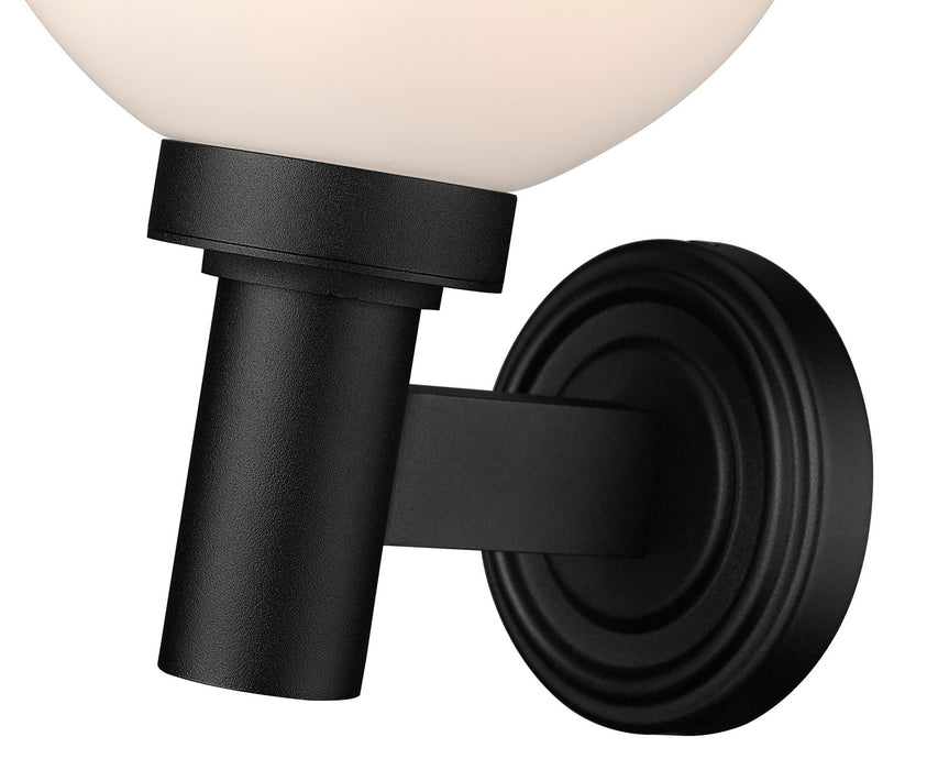 Z-Lite 597M-BK One Light Outdoor Wall Light, Black
