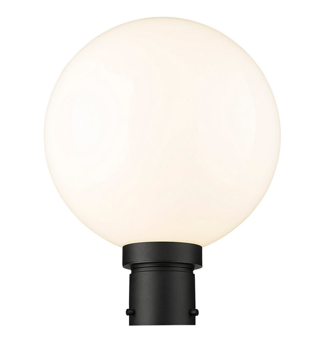Z-Lite 597PHB-BK One Light Outdoor Post Mount Fixture, Black