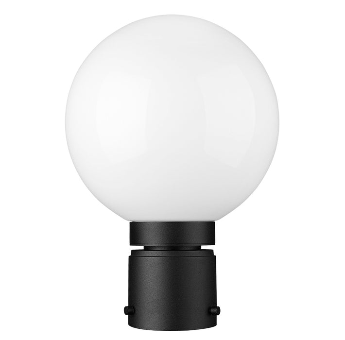 Z-Lite 597PHM-BK One Light Outdoor Post Mount Fixture, Black