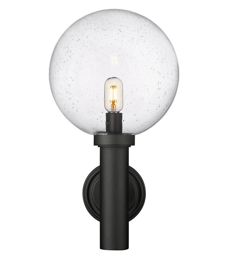 Z-Lite 599B-BK One Light Outdoor Wall Light, Black
