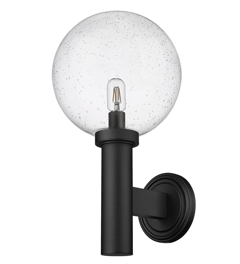 Z-Lite 599B-BK One Light Outdoor Wall Light, Black