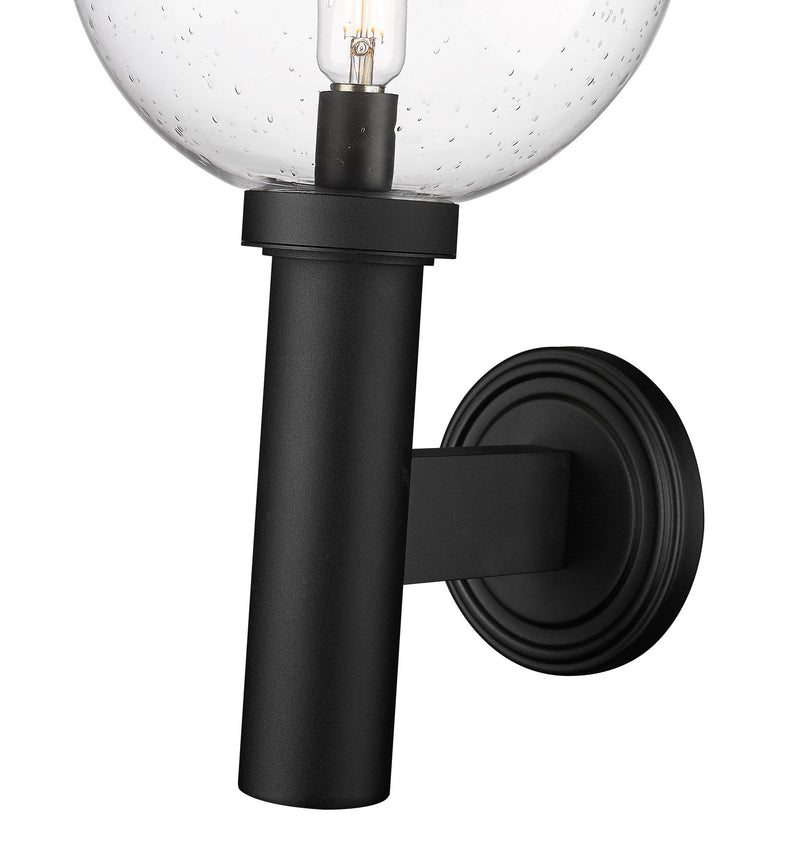 Z-Lite 599B-BK One Light Outdoor Wall Light, Black
