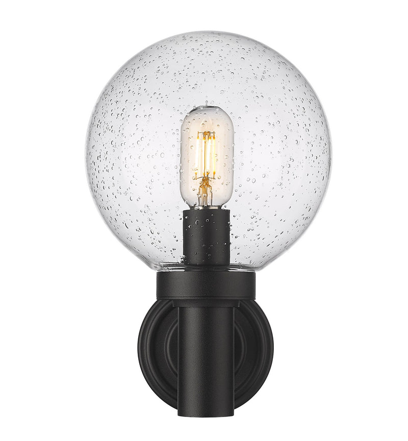 Z-Lite 599M-BK One Light Outdoor Wall Light, Black