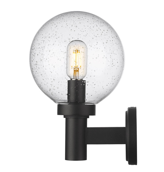 Z-Lite 599M-BK One Light Outdoor Wall Light, Black