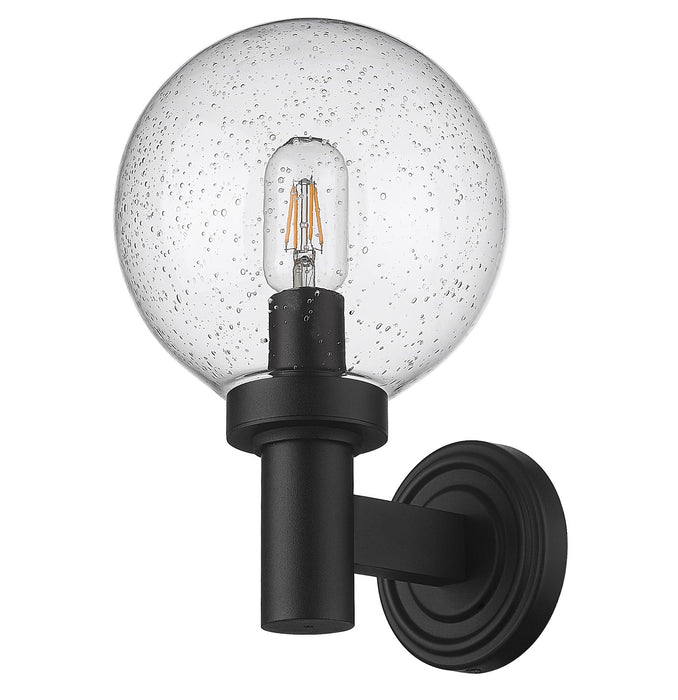 Z-Lite 599M-BK One Light Outdoor Wall Light, Black