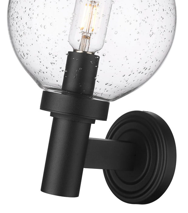 Z-Lite 599M-BK One Light Outdoor Wall Light, Black