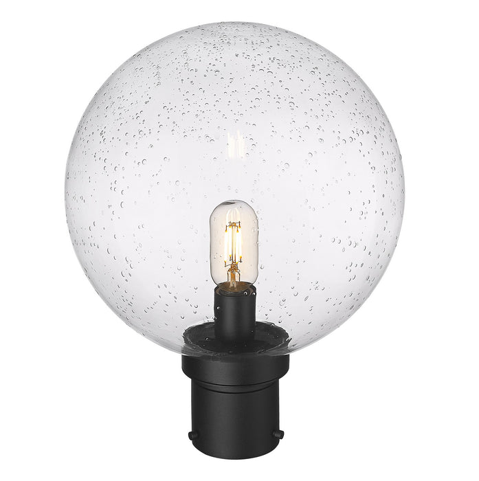 Z-Lite 599PHB-BK One Light Outdoor Post Mount Fixture, Black