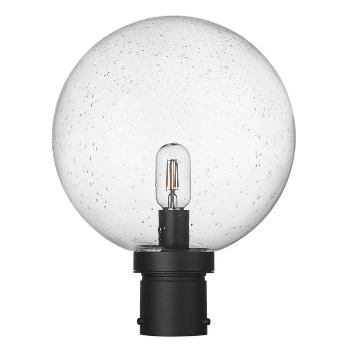 Z-Lite 599PHB-BK One Light Outdoor Post Mount Fixture, Black