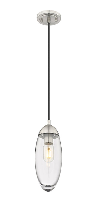 Z-Lite 651P-BN One Light Pendant, Brushed Nickel