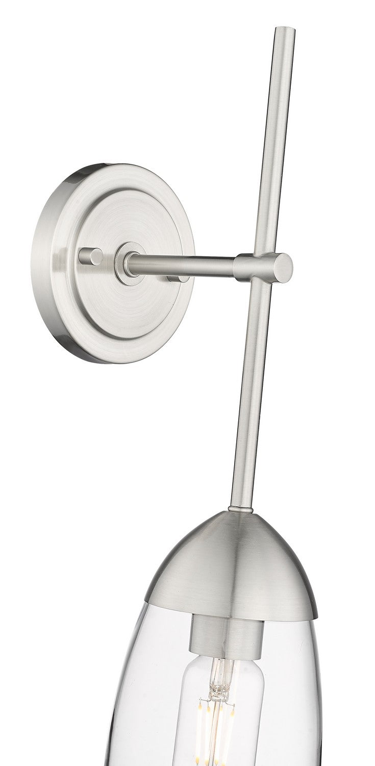 Z-Lite 651S-BN One Light Wall Sconce, Brushed Nickel