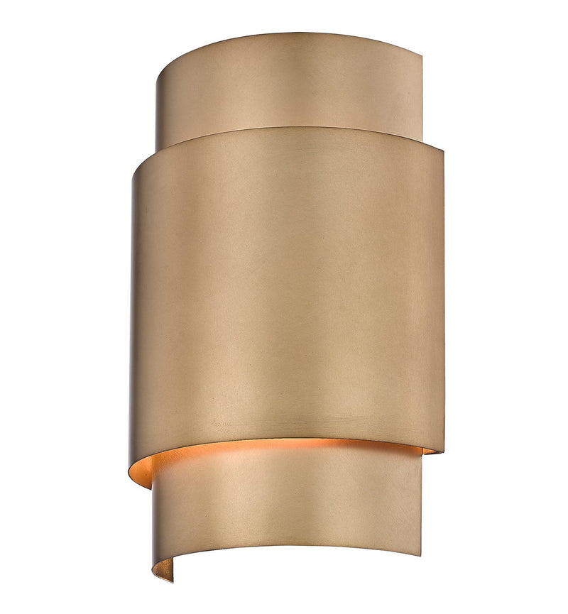 Z-Lite 739S-RB Two Light Wall Sconce, Rubbed Brass