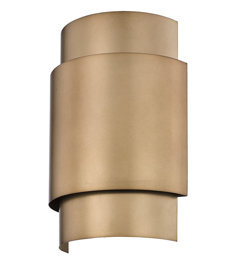Z-Lite 739S-RB Two Light Wall Sconce, Rubbed Brass