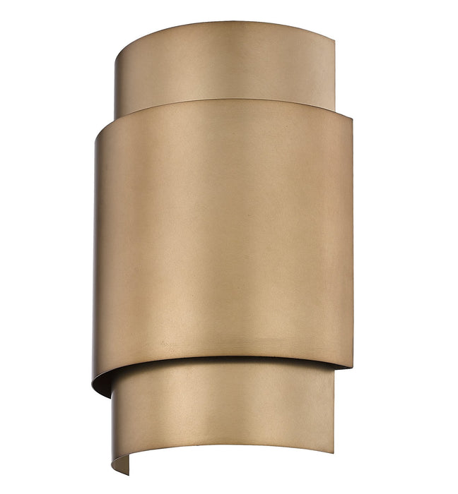 Z-Lite 739S-RB Two Light Wall Sconce, Rubbed Brass