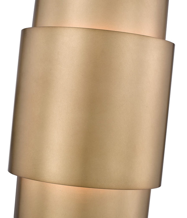 Z-Lite 739S-RB Two Light Wall Sconce, Rubbed Brass