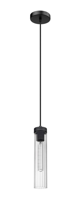 Z-Lite 740P-MB One Light Pendant, Matte Black