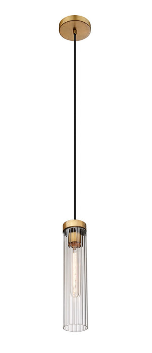 Z-Lite 740P-RB One Light Pendant, Rubbed Brass