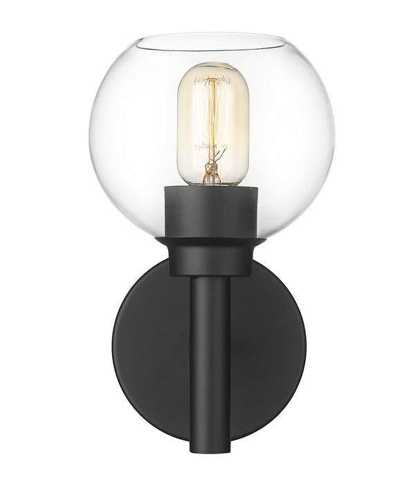 Z-Lite 7502-1S-MB One Light Wall Sconce, Matte Black