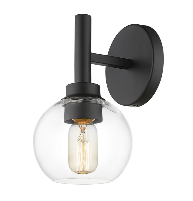 Z-Lite 7502-1S-MB One Light Wall Sconce, Matte Black
