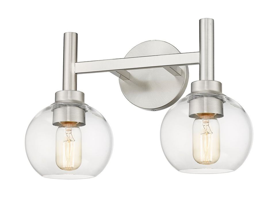 Z-Lite 7502-2V-BN Two Light Vanity, Brushed Nickel