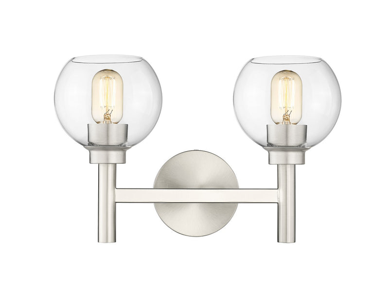 Z-Lite 7502-2V-BN Two Light Vanity, Brushed Nickel